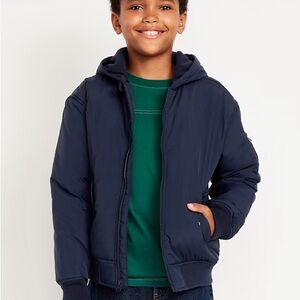 Old Navy Kids Navy Puffer Jacket